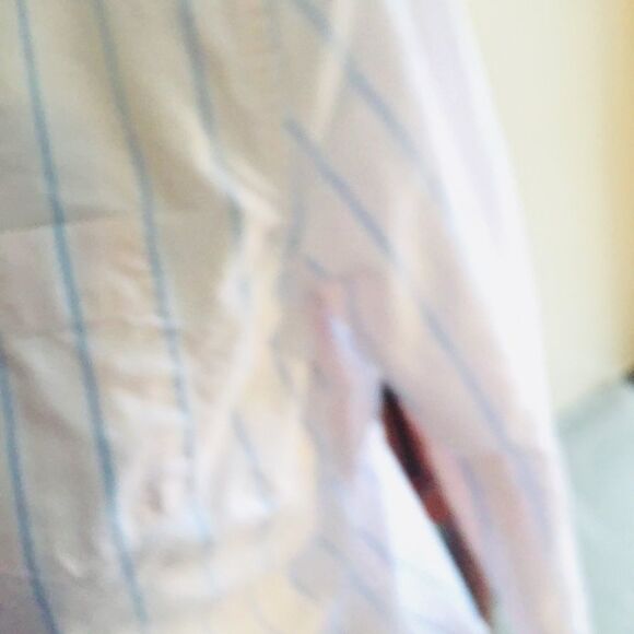 Tommy Hilfiger Pink Striped Button Down Blouse - Picture 9 of 9